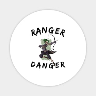 Ranger Hunter Class RPG Fun Archer Roleplaying Meme Quote Magnet